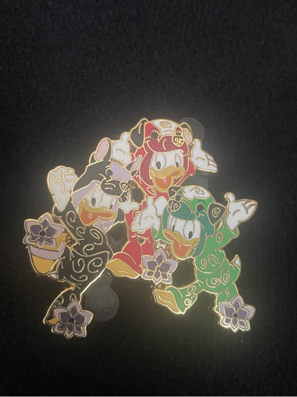 Disney Huey, Dewey & Louie Year of the Dog Traiding pin